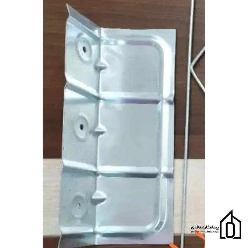 نبشی منقطع گالوانیزه نبشی منقطع گالوانیزه