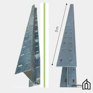 وادار H دهانه ۱۰٫۵ طول ۳ متر گالوانیزه